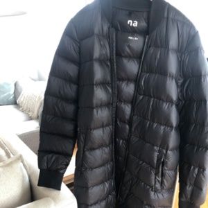 Aritzia TNA Chalet Womens Long Puffer Jacket